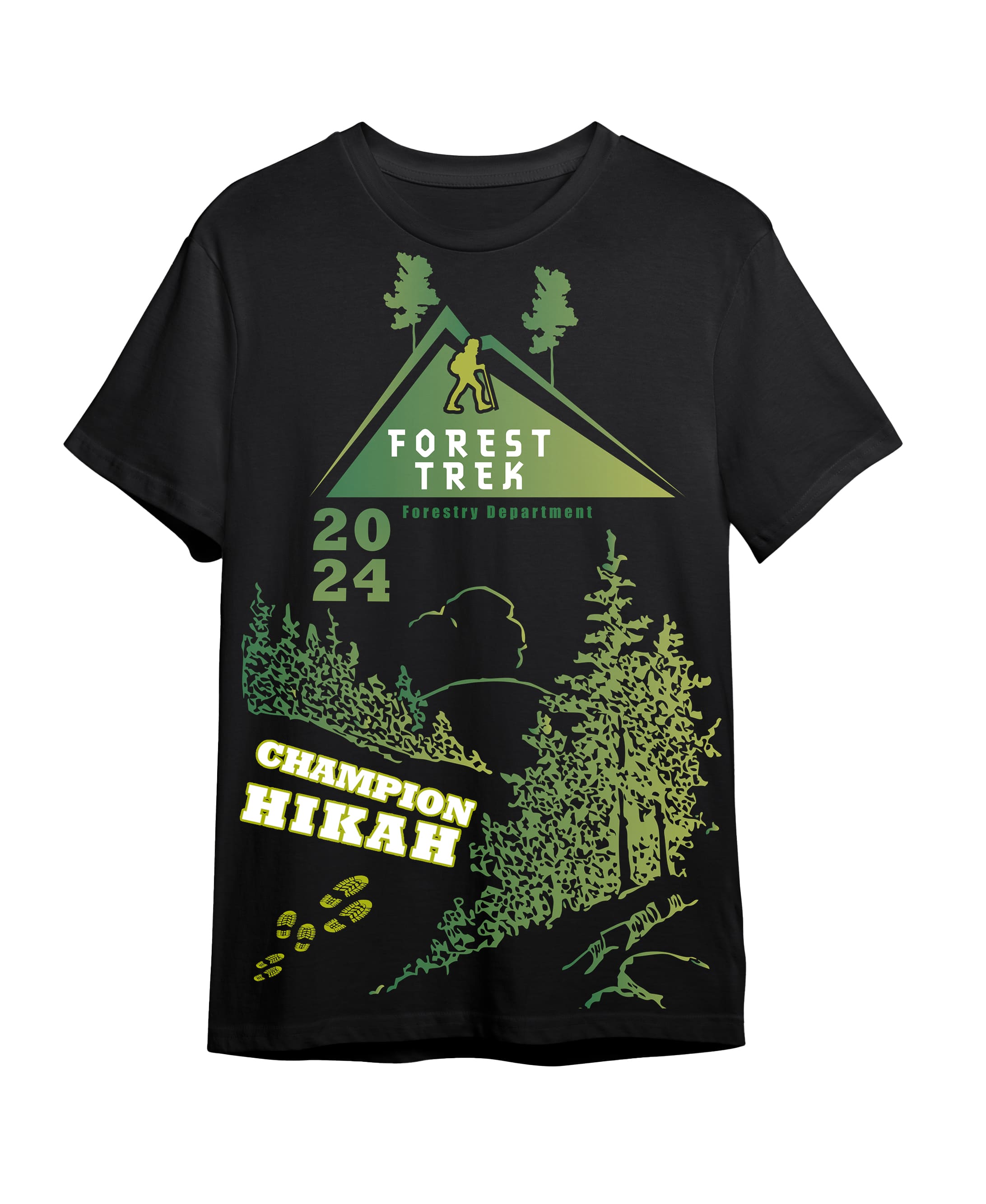 Forest Trek Champion Hikah - Adult Black